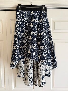 Sachin + Babi for Anthropologie "Vespertine" high-low skirt